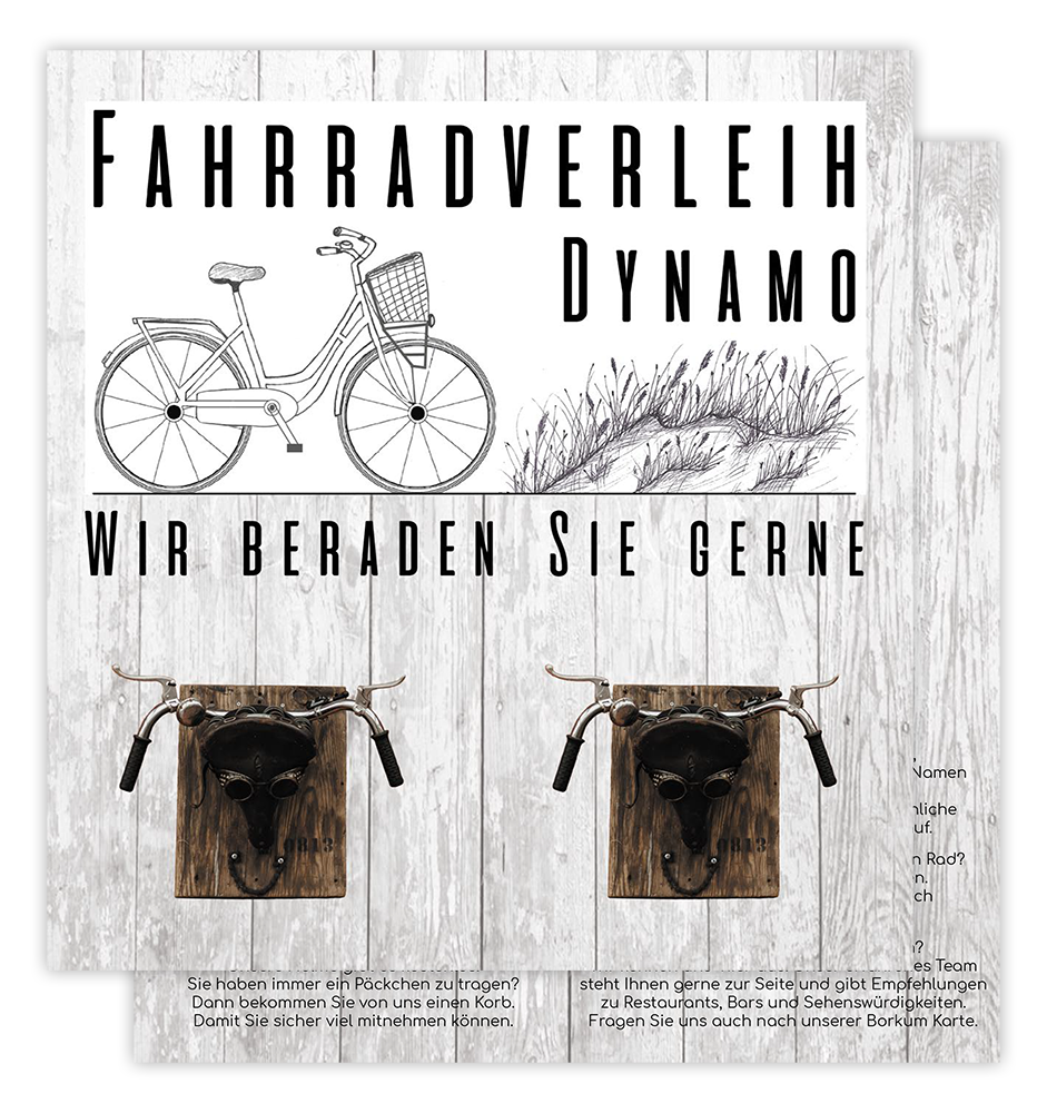 Broschüre Fahrradverleih Dynamo